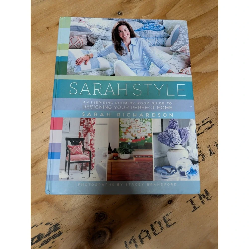 Sarah Richardson Sarah Style Book Unisex OS Blue Good HGTV Interior Design Guide